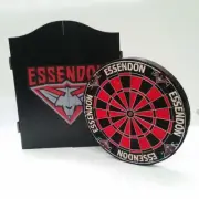 AFL Licensed DARTBOARD PACK - Essendon BOMBERS