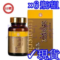 在飛比找蝦皮購物優惠-✓現貨6瓶共360粒組✓台糖薑黃蠔蜆錠 60粒罐裝✓尼克桑の