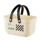 Bath Baskets Hollow Shower Caddy Storage Basket Bin with Handles Bathroom Office