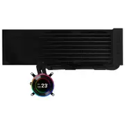 Lian Li Hydroshift II LCD-C 360N 320 Fanless CPU Cooler (Black)