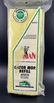 NOS Libman Gator Mop Refill Model 02021 - Fits Quickie Auto and Handy Squeeze