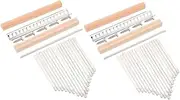 COMNESTBI Thumb Piano Kit Keys DIY Accessories for Beginners Durable Parts for Thumb Piano Repair for Adults Music Projects Easy to Assemble Tune