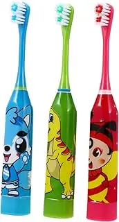 Ipetboom Boys and Girls Electric Toothbrush Set 3pcs Toothbrush Boys and Girls for Bad Breath Automatic Brush