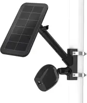 HOLACA 2-In-1 Pole/ Railing Mount Forarlo Pro 4, Arlo Pro 3, Arlo Pro2/Pro , ...