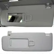 K-Car Front Sun Visor Panel With Makeup Mirror Sun Shade For Skoda Superb 2016-2019 Grey Driver