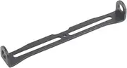 Turn Signal Light Bracket - Motorcycle Light Bracket Bar, 16.8cm Flush Fork Turn Signals Bracket – Sturdy Aluminum Alloy Mount for Motorcycle Signal Lights, Enhances Visibility & Safety for Most Bikes