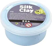 (Neon Blue) - Creativ 40 g Silk Clay, Neon Blue