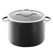 Baccarat iD3 Hard Anodised Non Stick Stockpot with Lid 24 24X17cm