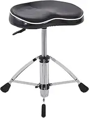 Perfeclan Drum Throne Drum Seat,with Anti Slip Feet,Portable Motorcycle Comfortable Height Adjustable Drum Stool Drum Chair Stool