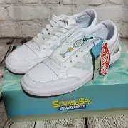 Vans x Spongebob Lowland CC Bubble Skate Sneakers Shoes White Leather Men’s 9.5