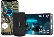Salind 20 4G – Magnetic GPS Tracker with Up to 180 Days Battery – Real-Time Car Tracking Device for Vehicles, Motorcycles & Trucks – Rugged, Splash-Proof, Strong Magnet – Australia & Global Coverage