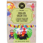 Ministry of Tea Organic Himalaya Green Chai Tea Bags 20 Pack