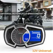 Multi-Function Motorcycle Speedometer Odometer RPM Fuel Gauge N-Gear Tachometer