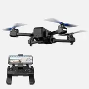 [ZERO-X] Pro D200 Alto Foldable 1080P FHD Camera Drone - RC Quadcopter with Advanced Flight Controls, Manual Gimbal and Brushless Motors - 100m Range and 16-Min Flight Time