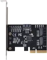5 Port SATA III PCIE X4 to SATA 3.0 PCI Express Converter Computer Hard Disk SATA Expansion Card Adapter JMB585 Chip