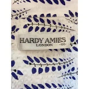 英國皇室御用品牌 正品 赫迪雅曼 HARDY AMIES 經典短袖襯衫/上衣（男）L號