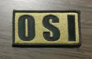 U.S.A.F. PATCH, OFFICE OF SPECIAL INVESTIGATION,SCORPION,MULTICAM,OCP HOOK LOOP