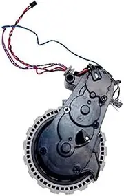 [ZUXIM] Left Right Wheel Motor Module, for Ecovacs, for DEEBOT OZMO X1 Omni T10 Turbo T20, Robot Vacuum Cleaner Replacement Accessories Vacuum Cleaner Wheel Module(Black Left Wheel)