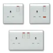 SOCKET 2G SWITCHED SINGLE POLE - 822SP