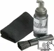 PC Lens Disc Screen Cleaning Kit Foam + Brush +Micro Fibre Cloth 200ml