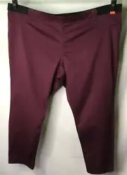 AUTOGRAPH RED CLARET “PULL ON” STRETCH SLIM LEG JEANS SIZE 26 NEW #21