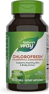 Nature's Way Chlorofresh; Internal Deodorant*; chlorophyll concentrate; 90 softgels (Packaging May Vary)