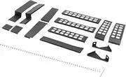 Compatible for Chevrolet Silverado Compatible for GMC Sierra 2014 2015 216 2017 Car Rear Seat Storage Extension Rack
