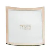 Annieglass Judaica Square Matzo Plate, 10
