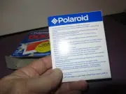 Polaroid Type 600 Instant Film Pack Sealed Expired 01/2004