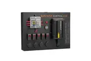 San Hima 12V Control Box25ADCDCCharger with Fuse 4 USB port Car Boat 4WD