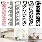 240cm Baseboard Wallpaper Waterproof Wall Border Stickers Waist Line Bathroom