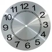 DIY Quartz Wall Clock 9.5 Inch Clock Face Advanced Appearance Aluminum Plate