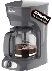 12-Cup Drip Coffee Maker Perfect for Home or Office, Borosilicate Carafe, Aut...