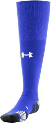 Under Armour Soccer Performance Over-the-Calf Socks, 1P Royal Size 7-8.5