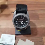 Bertucci A-4T DX3 Limited Edition Titanium Field Watch Swiss Movement