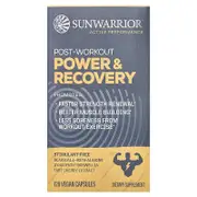 Sunwarrior, Post-Workout, Power & Recovery, 120 Vegan Capsules