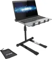 Portable Folding Laptop Stand - Standing Table with Adjustable Angle, Foldable