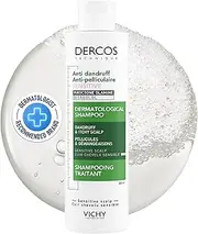 Vichy Dercos Anti Dandruff Shampoo for Sensitive Scalp 200ml, DS Dermatological Shampoo, Selenium for Dandruff & Itchy Scalp, Eliminates Dandruff & Soothes Scalp Discomfort, Sulphate Free