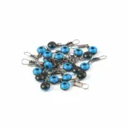 100Pcs SML Fishing Float Bobber Stops Space Beans Connectors Fisherman Equipment
