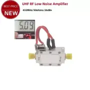 Low Noise UHF RF Amplifier Module 433MHz LNA 50ohms 26dB+ SMA Female Connector