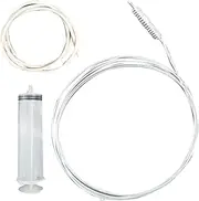 Long Tube Cleaner - Flexible Water Hose Cleaning Tool - Tube Unclogging Supplies Household Maintenance Gadgets Efficient Tool for Refrigerator Sink Aquarium