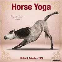 在飛比找博客來優惠-Horse Yoga 2024 12 X 12 Wall C