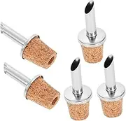 Olive Oil Bottle Topper Spout Cork Design Multi-Purpose Bottle Pourer for Liquor