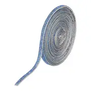 Rhinestone Ribbon Light Blue Self Adhesive Rhinestone Strip 0.2" x 3 Yard