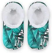[Caihoyu] Kids Girls Boys Closed Back House Slippers Fuzzy Fleece Non-Slip Soft Warm Funny Slippers Hotel Travel Bedroom Airplane Party