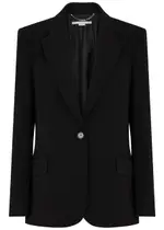 Stella Mccartney Iconic Stretch-cotton Blazer - Black - 42 (UK10 / S) 42 (UK10 / S)