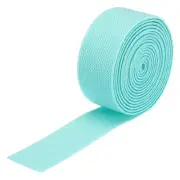 Twill Wide Elastic Band 1.2" Flat 2 Yard Aquamarine Blue for Sewing