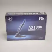 MSI AX1800 Wifi 6 Dual-Band USB Adapter Win11 Compatible GUAX18