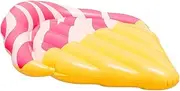 Swim Ring Pool Inflatable Ring Swimming Ring Cute Children's Swimming Ring Water Inflatable Toy Mount Yellow Floating Row Floating Bed Adult LWX