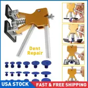 19PCS Car Body Kit Dent Repair Tool Paintless Dint Puller Hail Damage Remover US